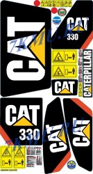 Стикеры для Сaterpilar 330